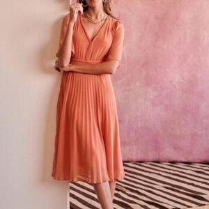 Sezane Florencia Dress - Peach